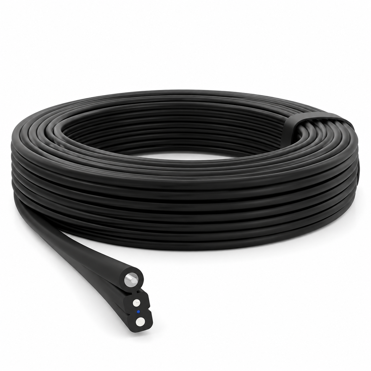 Cable Drop óptico exterior autosoportado de 1 fibra TUOLIMA GJYXCH-1B6