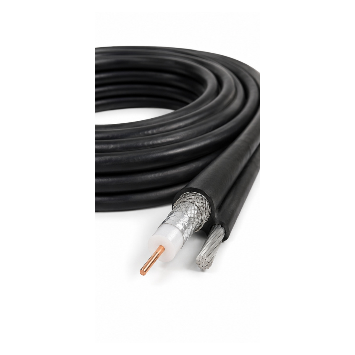 Cable Coaxial Aéreo Cabletech RGE 11 TS + P