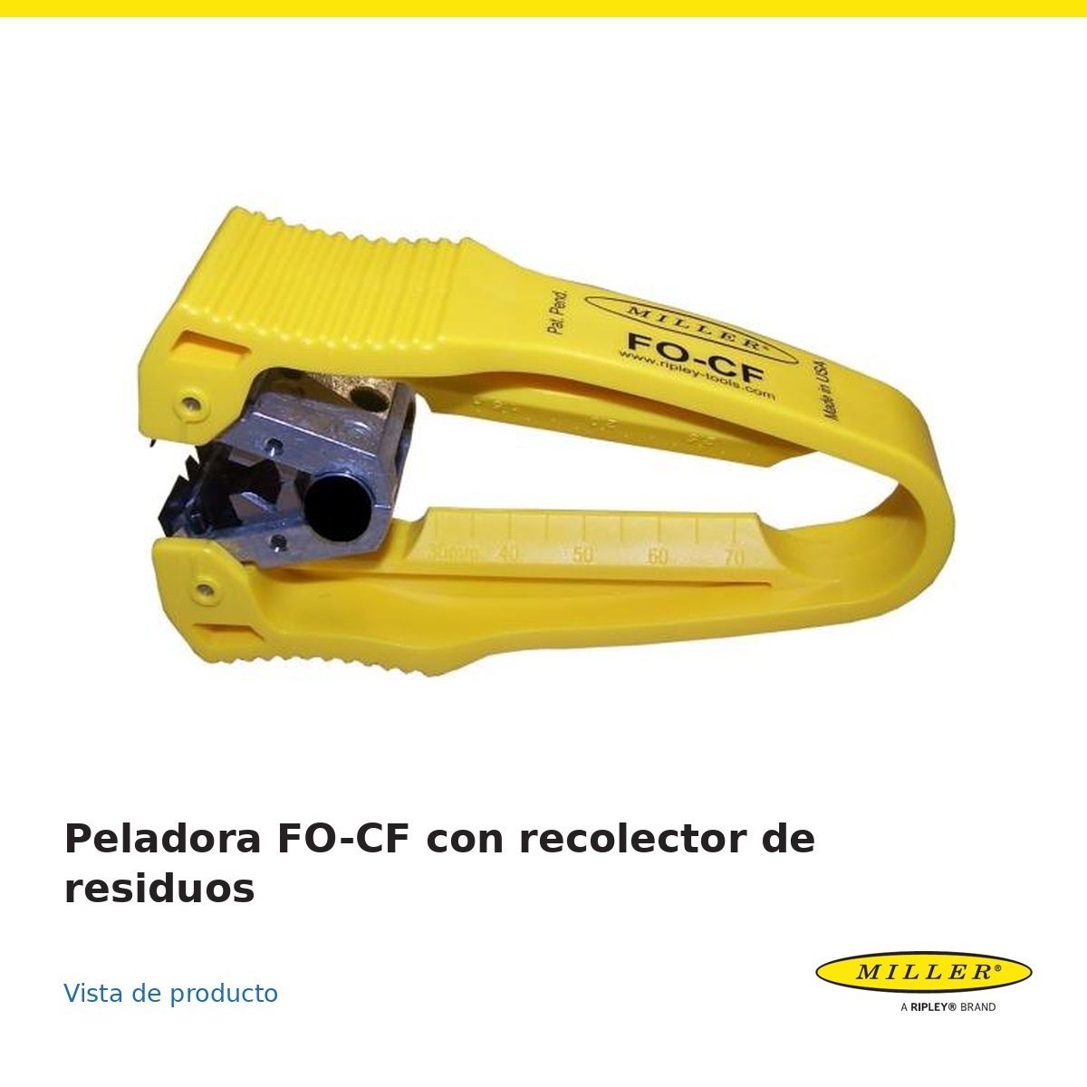 FO-CF - Peladora Center Feed de tres estaciones