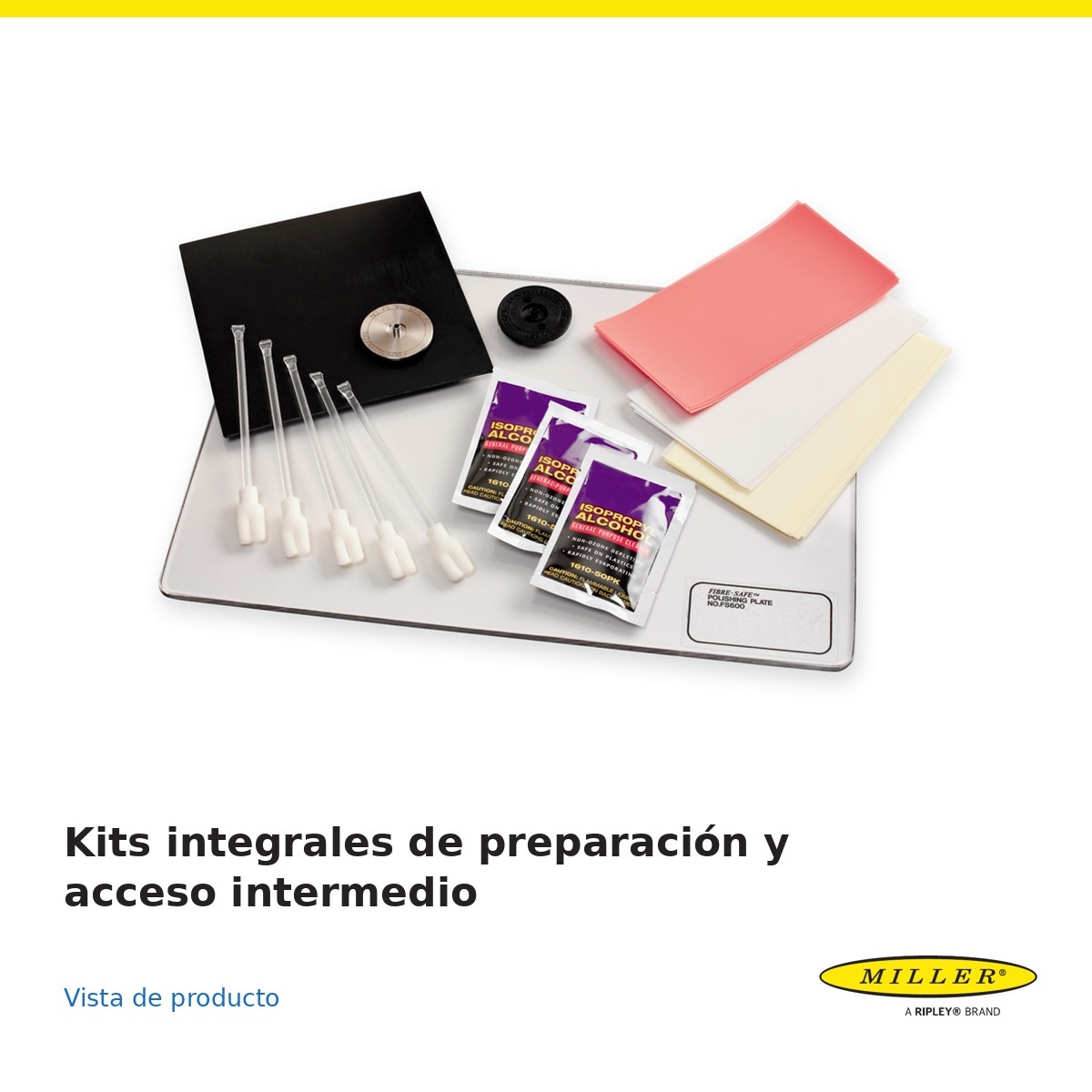 Kits de preparación y acceso intermedio - Kits integrales de herramientas para fibra óptica