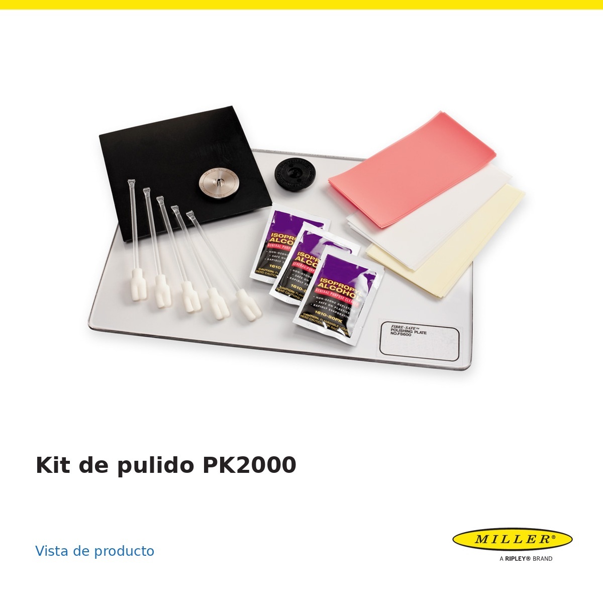 PK2000 - Kit profesional de pulido de conectores